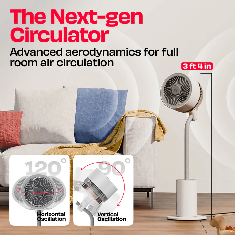 India’s Most Silent 3D Air Circulation Fan | HĀLO [v2 LĪNKD] - Image 20