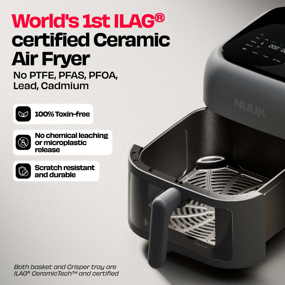 100% TOXIN-FREE 6.5L AIR FRYER WITH ILAG®️ CERAMICTECH™️ | BRĪSK - Image 14
