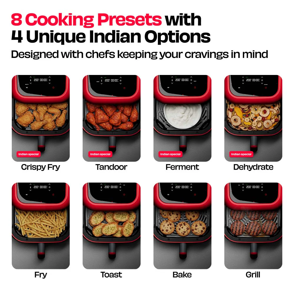 100% TOXIN-FREE 6.5L AIR FRYER WITH ILAG®️ CERAMICTECH™️ | BRĪSK - Image 20