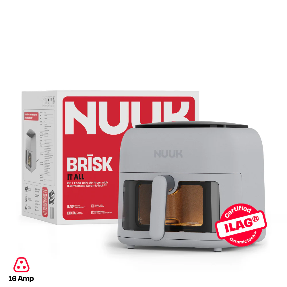 100% TOXIN-FREE 6.5L AIR FRYER WITH ILAG®️ CERAMICTECH™️ | BRĪSK - Image 23