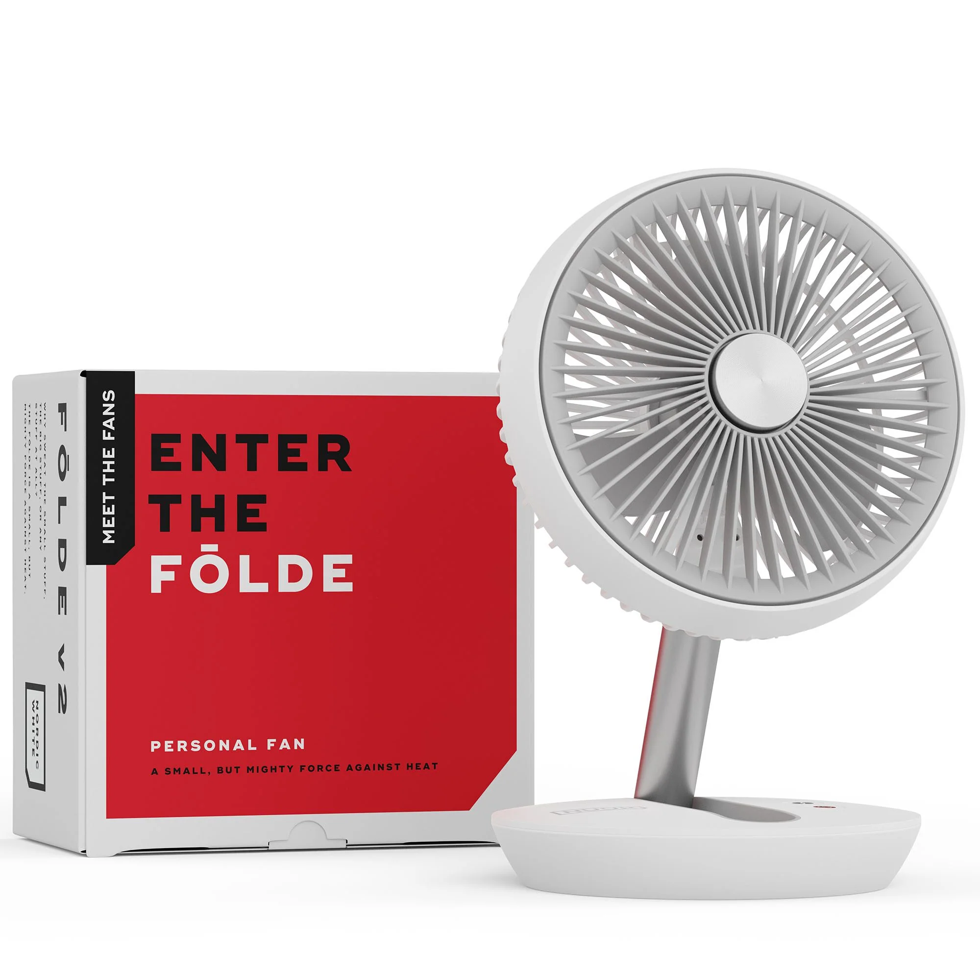 FOLDE | Rechargeable Folding Personal Fan