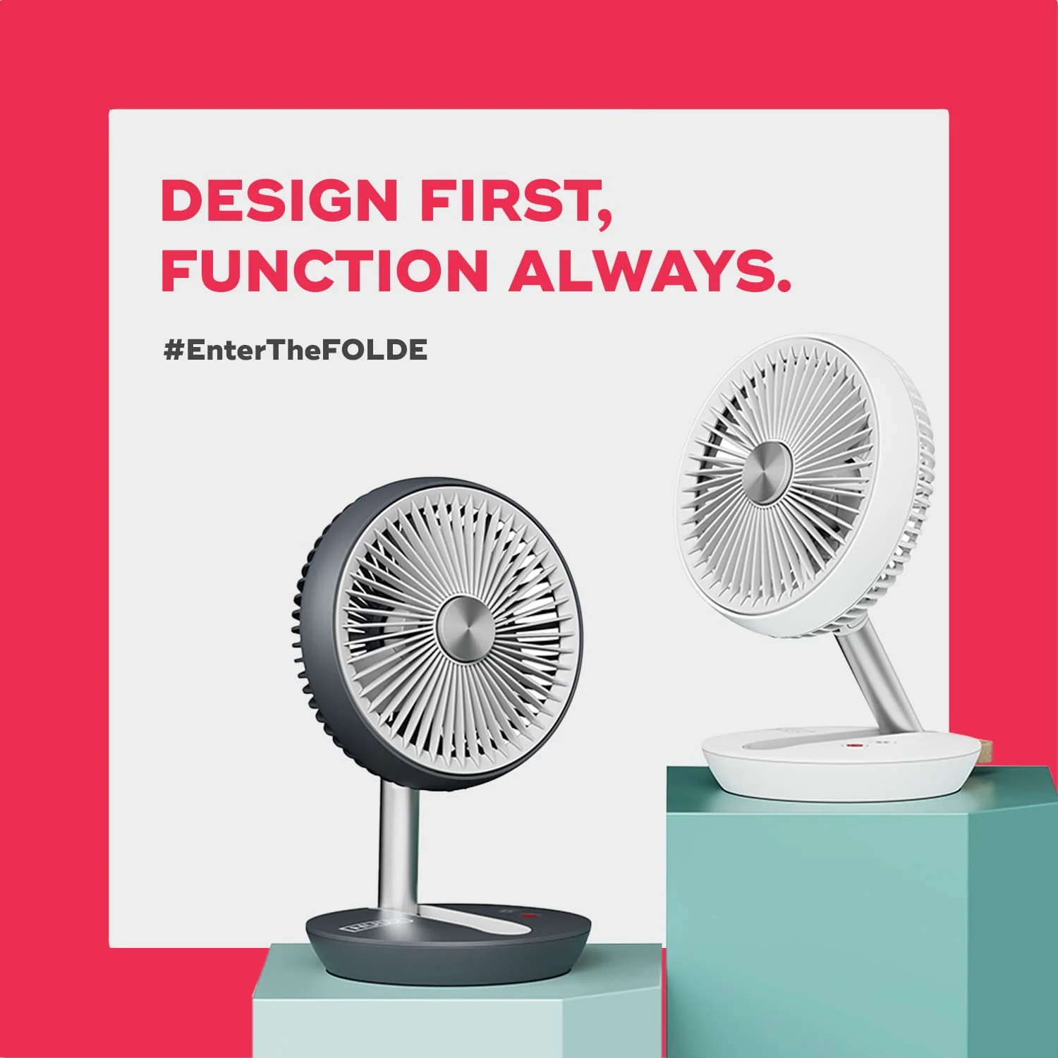 FOLDE | Rechargeable Folding Personal Fan - Image 15