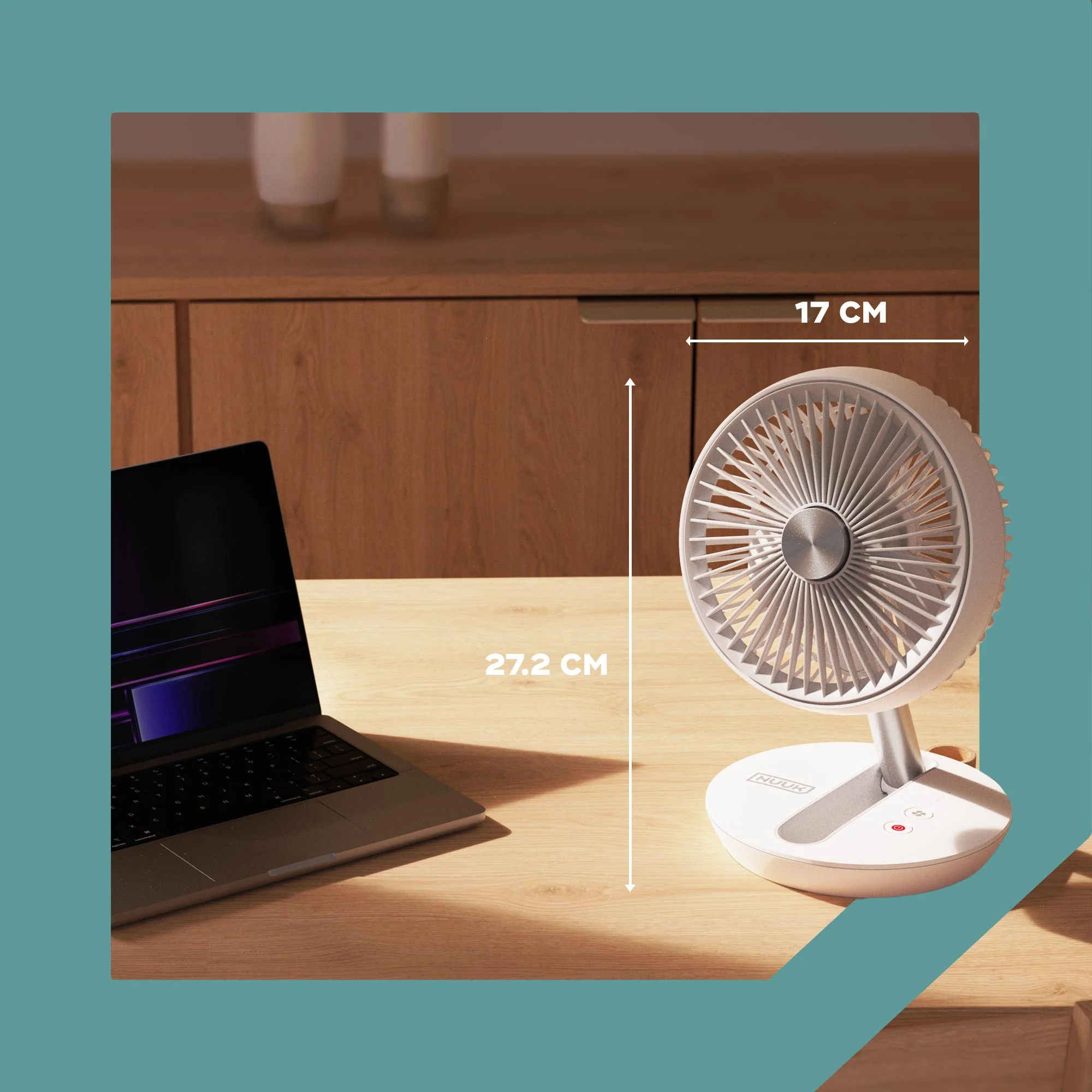 FOLDE | Rechargeable Folding Personal Fan - Image 5