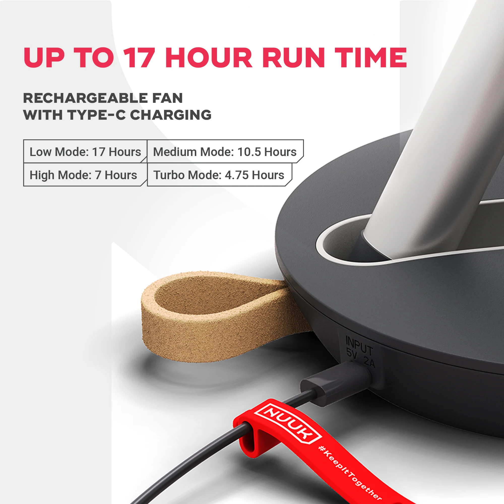 FOLDE | Rechargeable Folding Personal Fan - Image 8