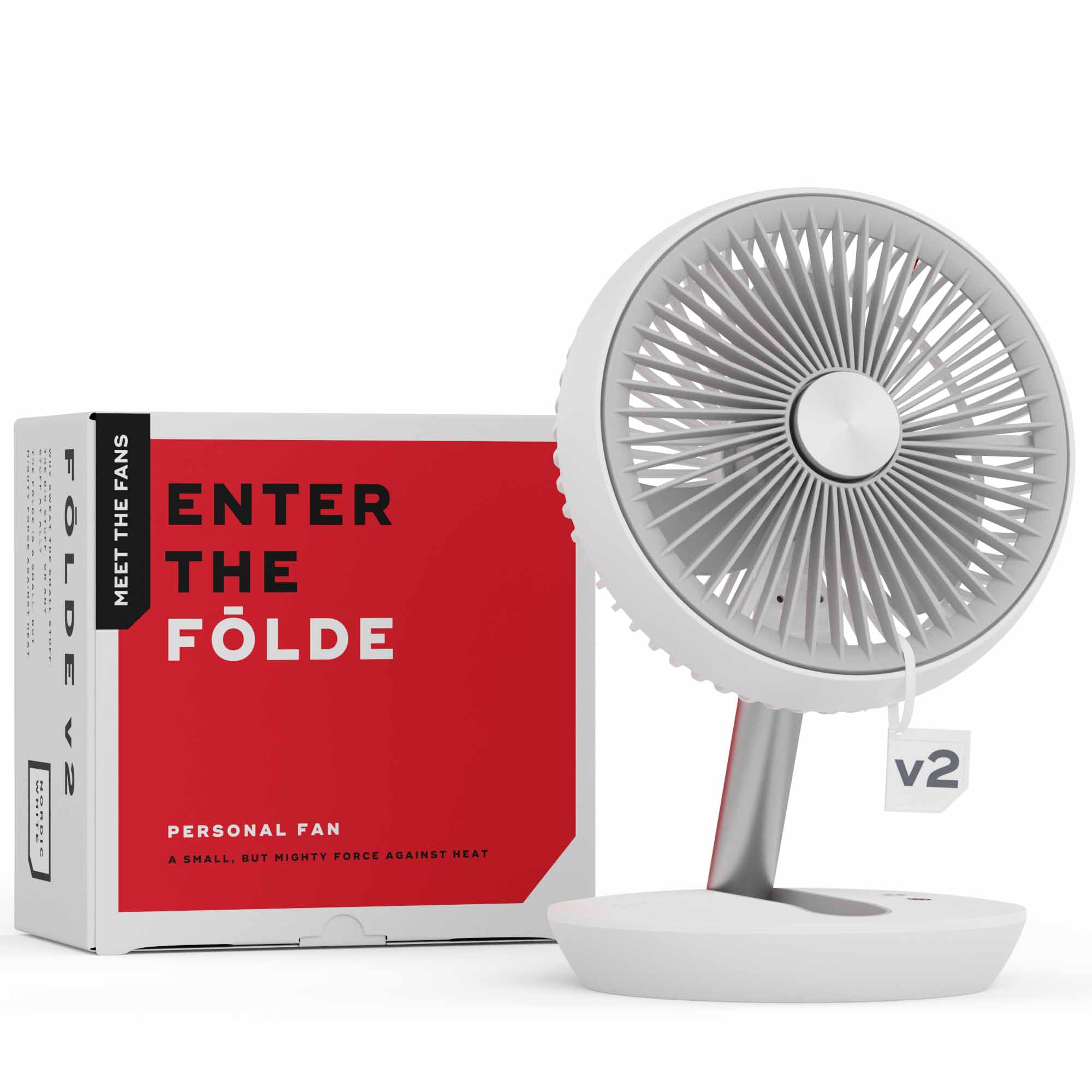 FOLDE v2 | All Day Wireless™ Rechargeable Folding Fan - Image 13