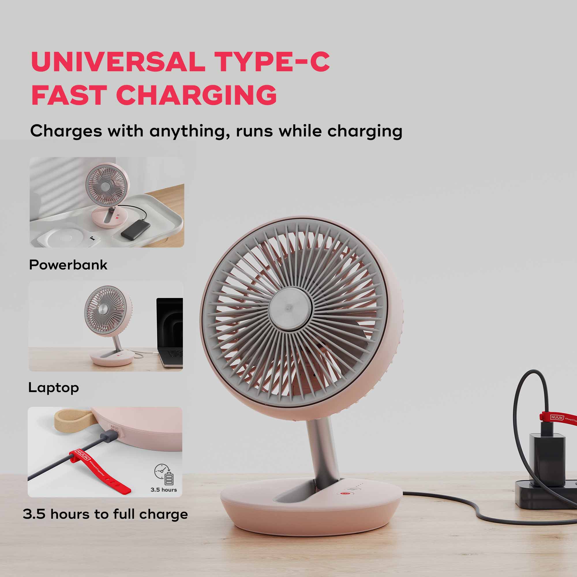 FOLDE v2 | All Day Wireless™ Rechargeable Folding Fan - Image 23