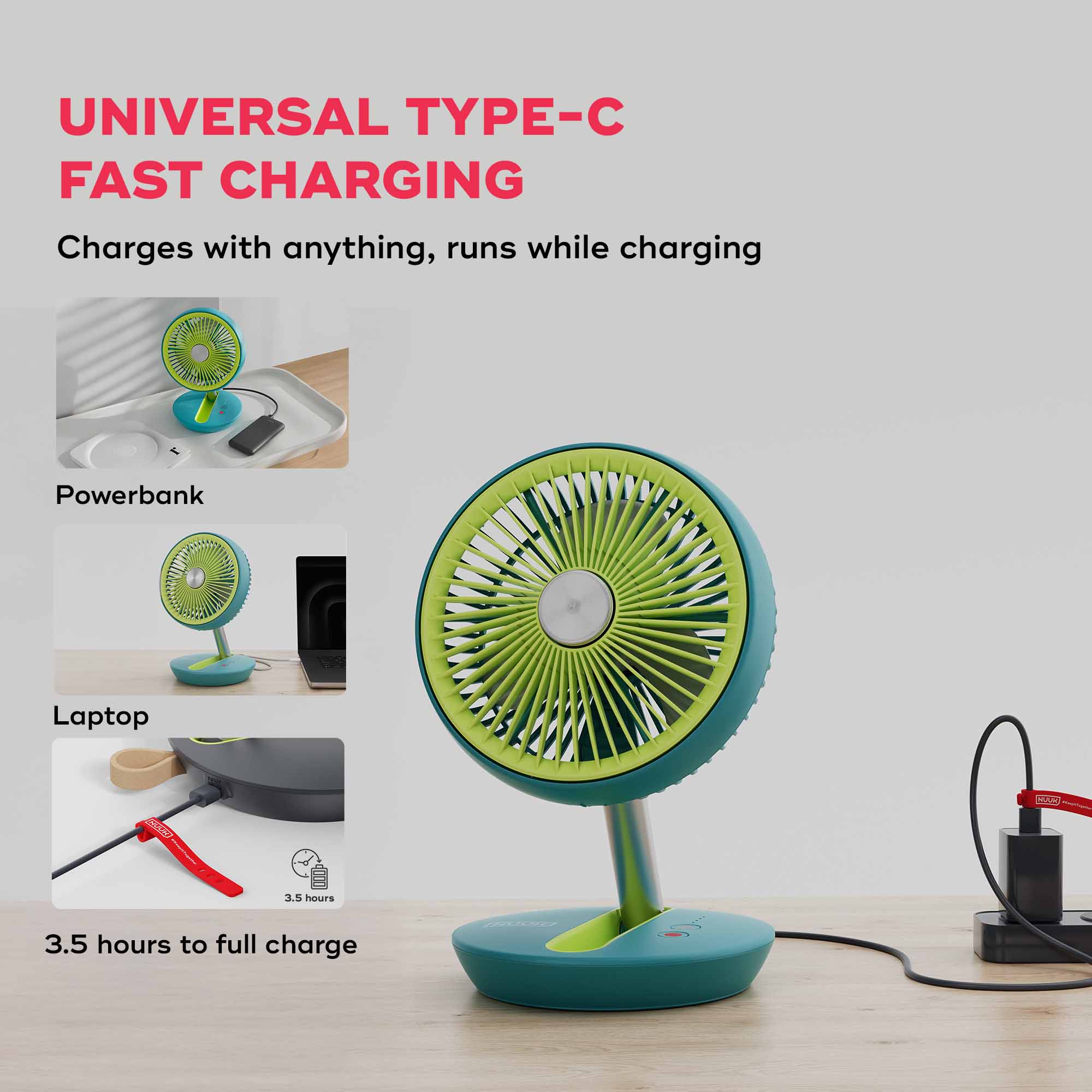 FOLDE v2 | All Day Wireless™ Rechargeable Folding Fan - Image 29