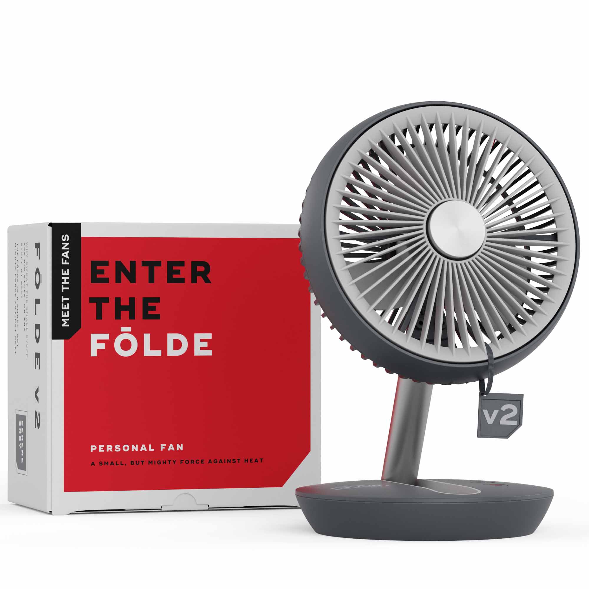 FOLDE v2 | All Day Wireless™ Rechargeable Folding Fan - Image 7