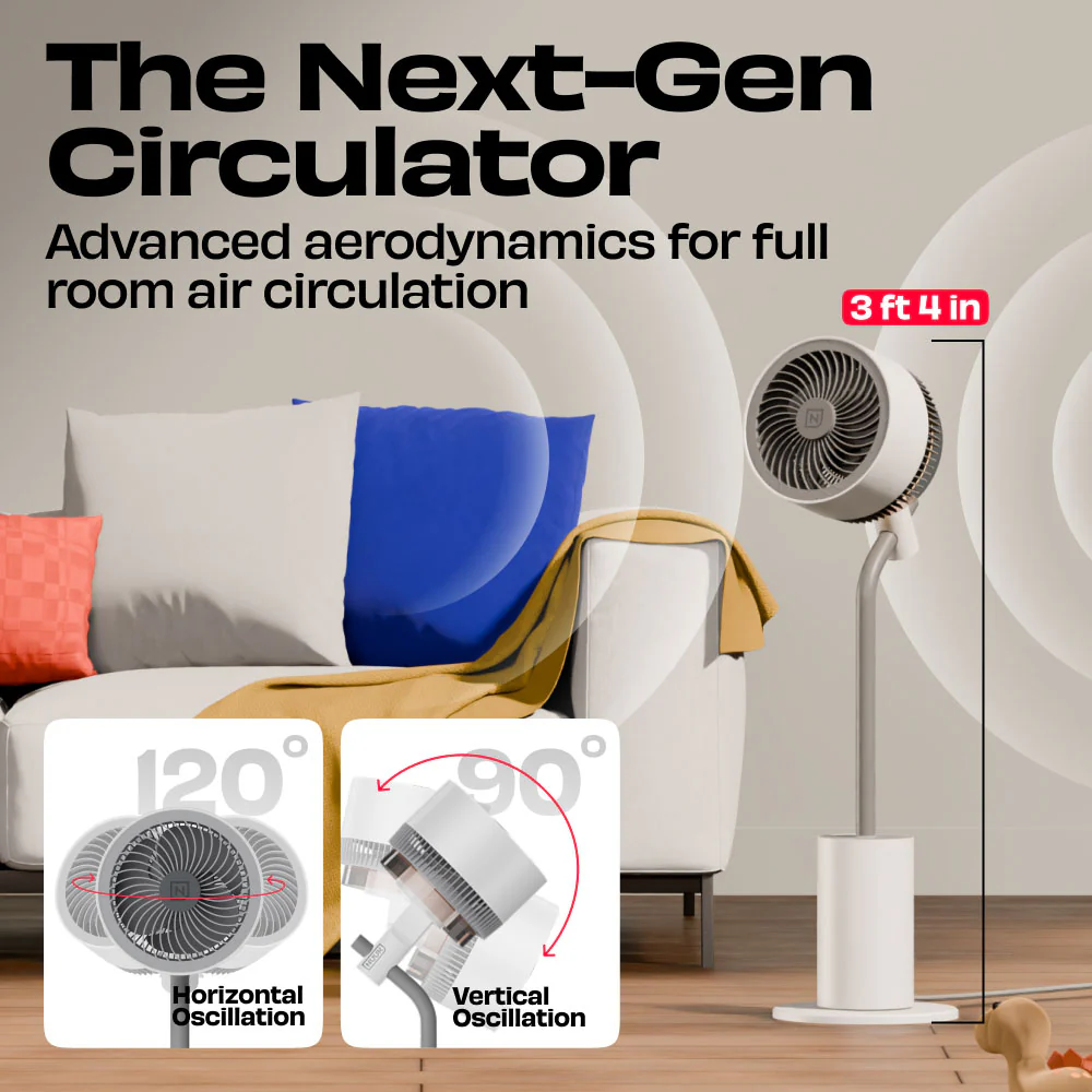 HALO v2 | 3D Air Circulation Fan with Mood Lamp - Image 14