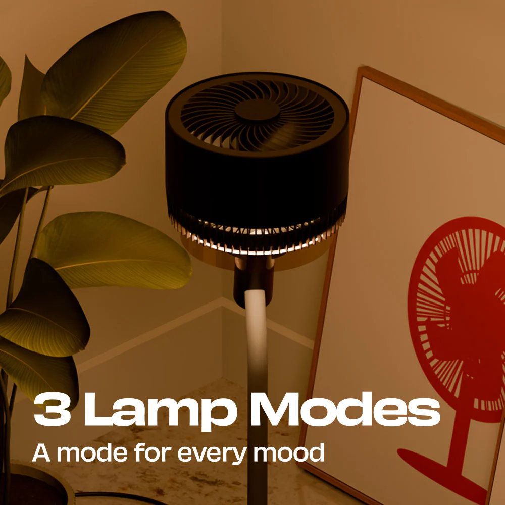 HALO v2 | 3D Air Circulation Fan with Mood Lamp - Image 8