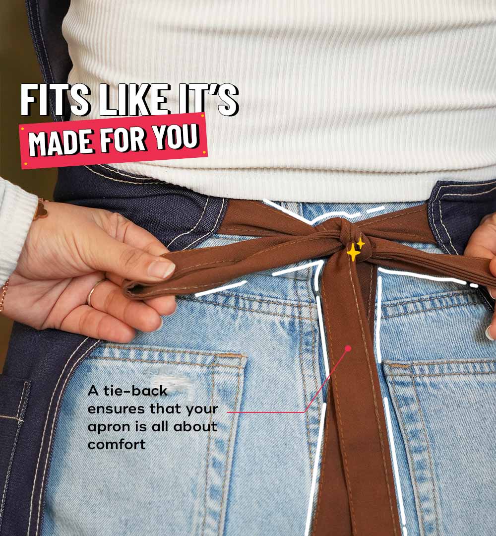 KOS | Fade Resistant Denim Apron - Image 5