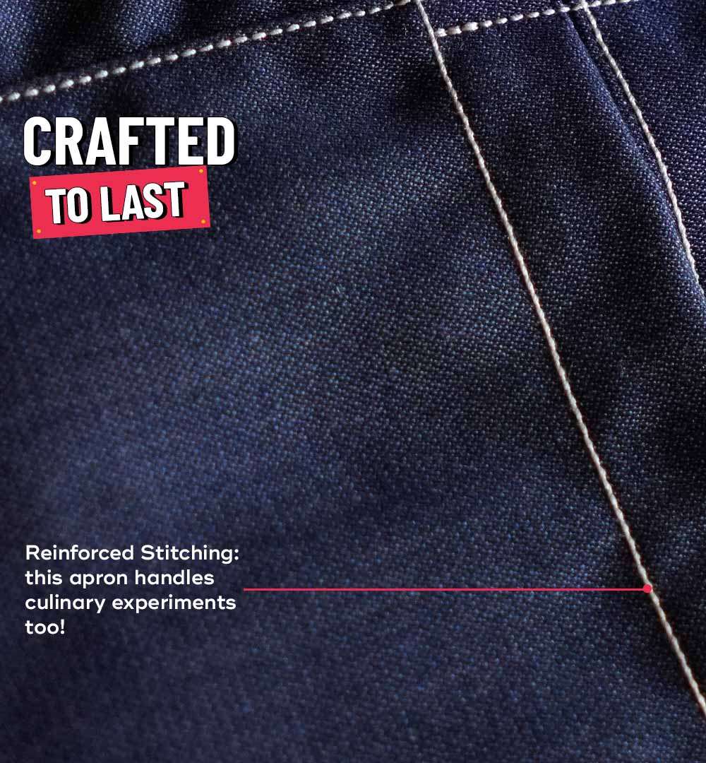 KOS | Fade Resistant Denim Apron - Image 7