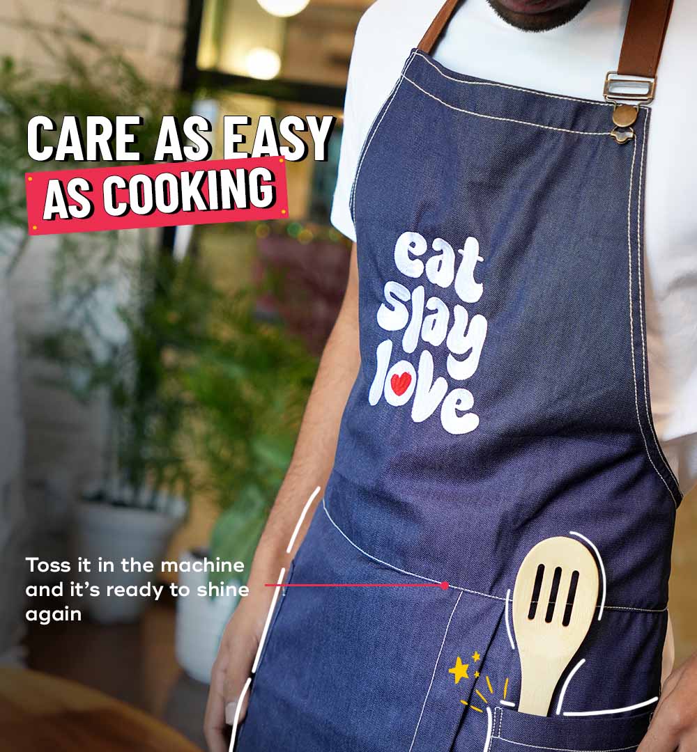 KOS | Fade Resistant Denim Apron - Image 8