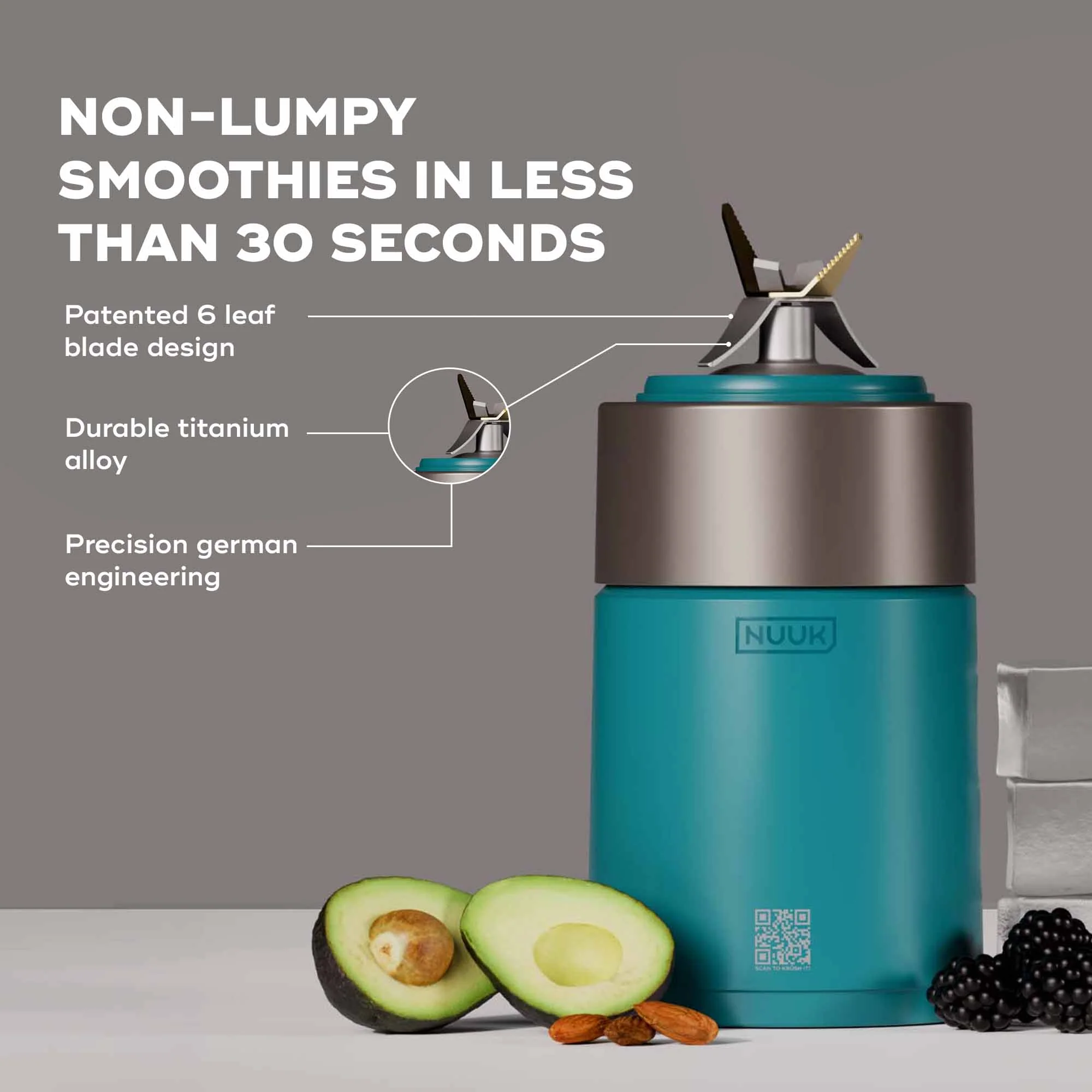 KRUSH | Compact Mixer Grinder with 2 Go Jars - Image 15
