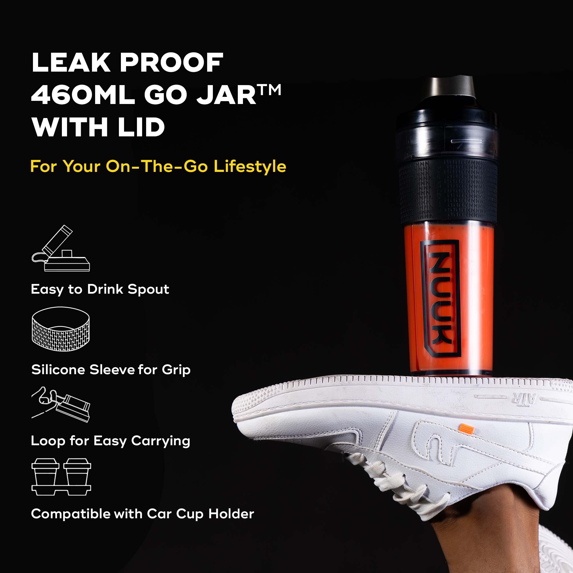 KRUSH | BPA Free Go Jar (460ml) - Image 4