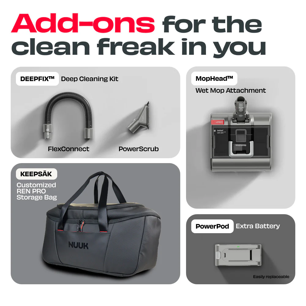 REN PRO | 34kPa Cord-Free Vacuum Cleaner - Image 9