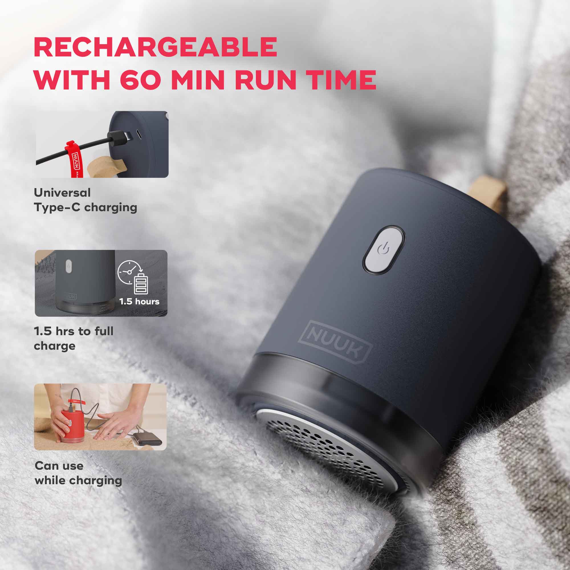 RIZZ | Rechargeable Lint Remover - Image 9